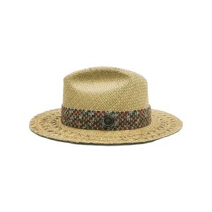 Men's Natural Straw Hat Spring Summer 2023