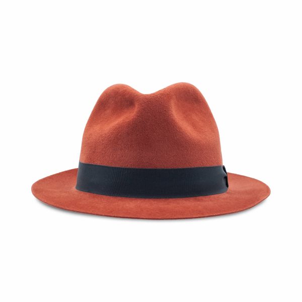 Unisex Red Fedora Hat