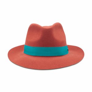 Doria 1905 Elegant Red Winter Hat