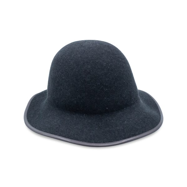 Wool Winter Rolling Cloche Hat