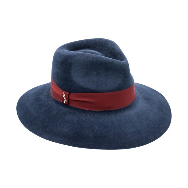 Women's Velour Lapin Felt Winter Wide Brim Hat
