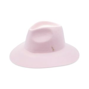 Women's Fall Winter 2023 Pink Wide Brim Hat
