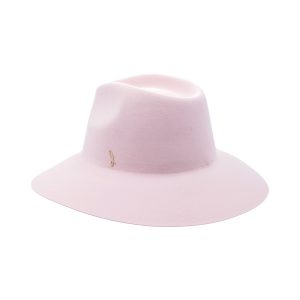 Pink Winter Hat Women's Felt Lapin Doria 1905