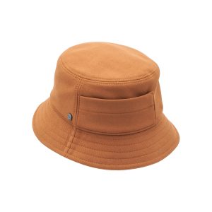 Doria Brown Winter Bucket Hat