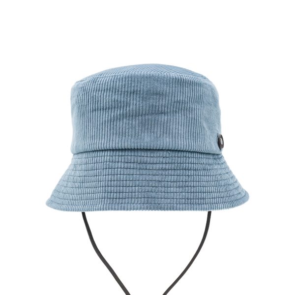 Doria Cotton Velvet Winter Grey Bucket Hat. 1905