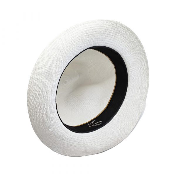 White Summer Panama Hat