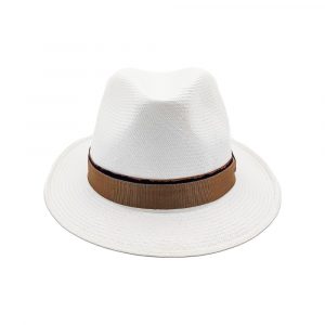 Panama Hat Fine White Made in Italy Doria 1905