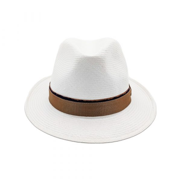 Panama Hat Fine White Made in Italy Doria 1905