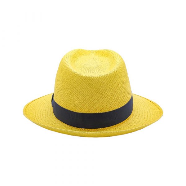 Yellow Straw Hat Panama Brisa