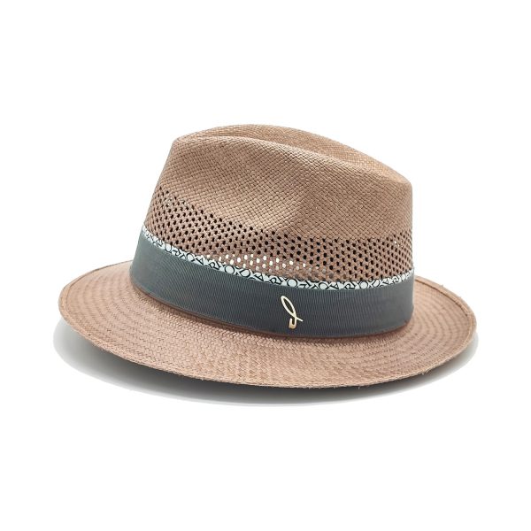 Cappello Panama Tesa Piccola Semicalado