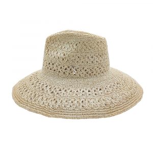 Straw Hat in Paper Plait Wide Brim Spring Summer 2024