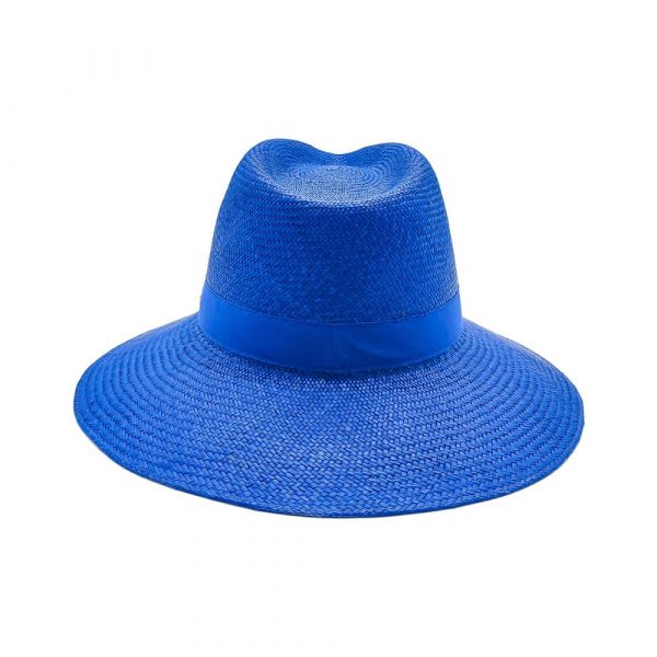 Women's Summer Blue Wide Brim Hat 2024