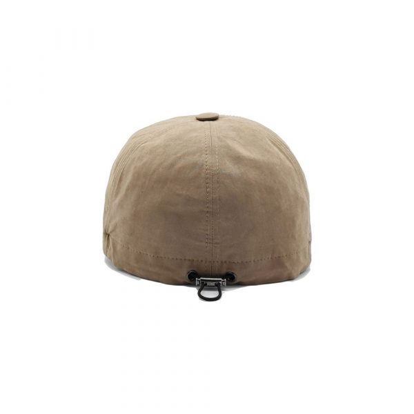 Brown Technical Fabric Rainproof Baseball Hat