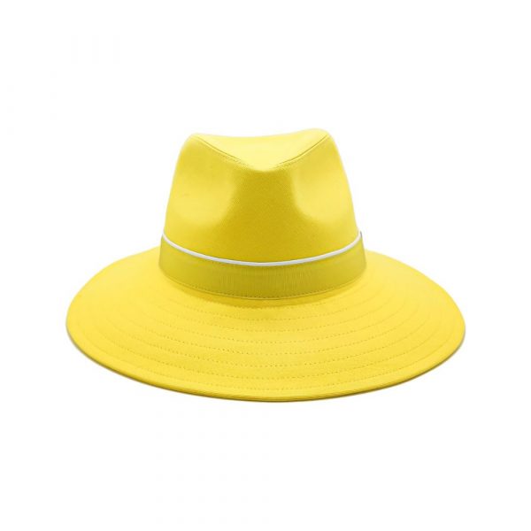 Doria 1905 Spring Summer Yellow Drop Hat