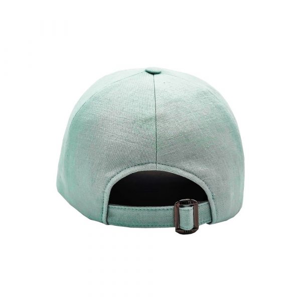 Baseball Hat with Metal Buckle and Size Adjuster